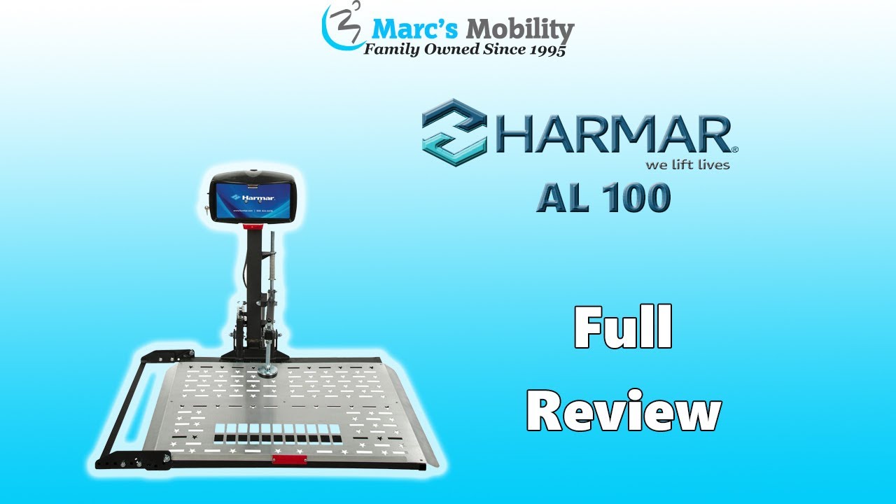 Harmar AL 100 Electric Mobility Scooter Lift - Full Review and Demonstration