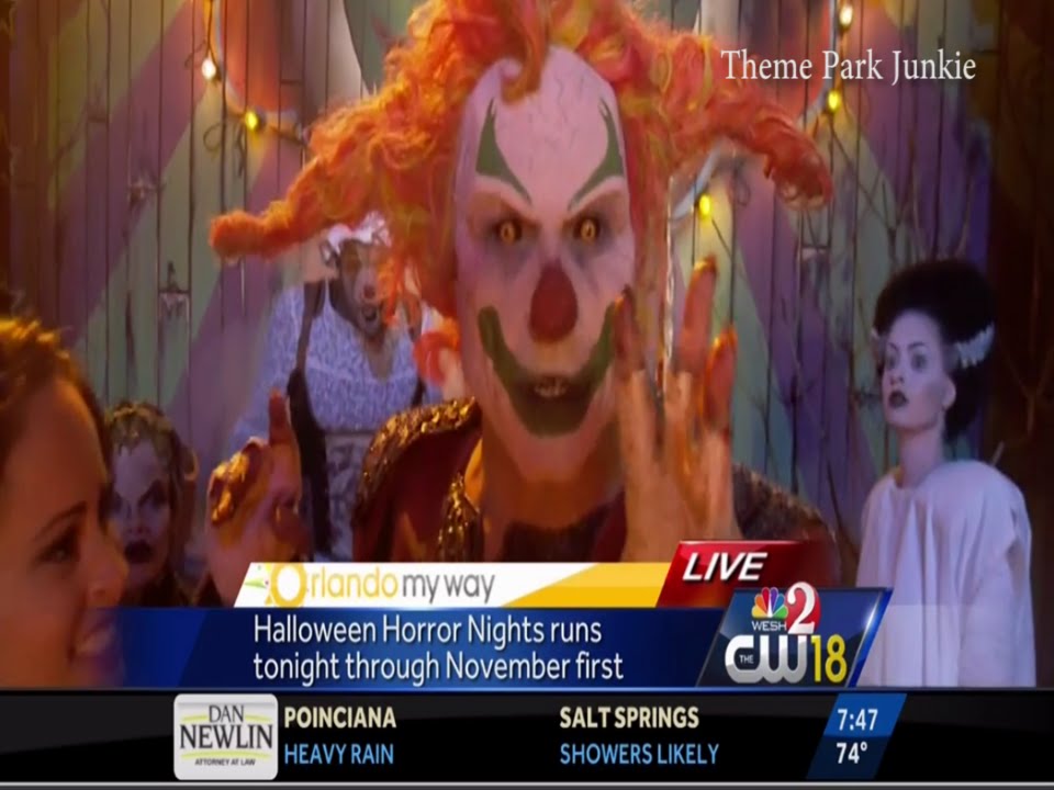 WESH Jack The Clown Halloween Horror Nights 25