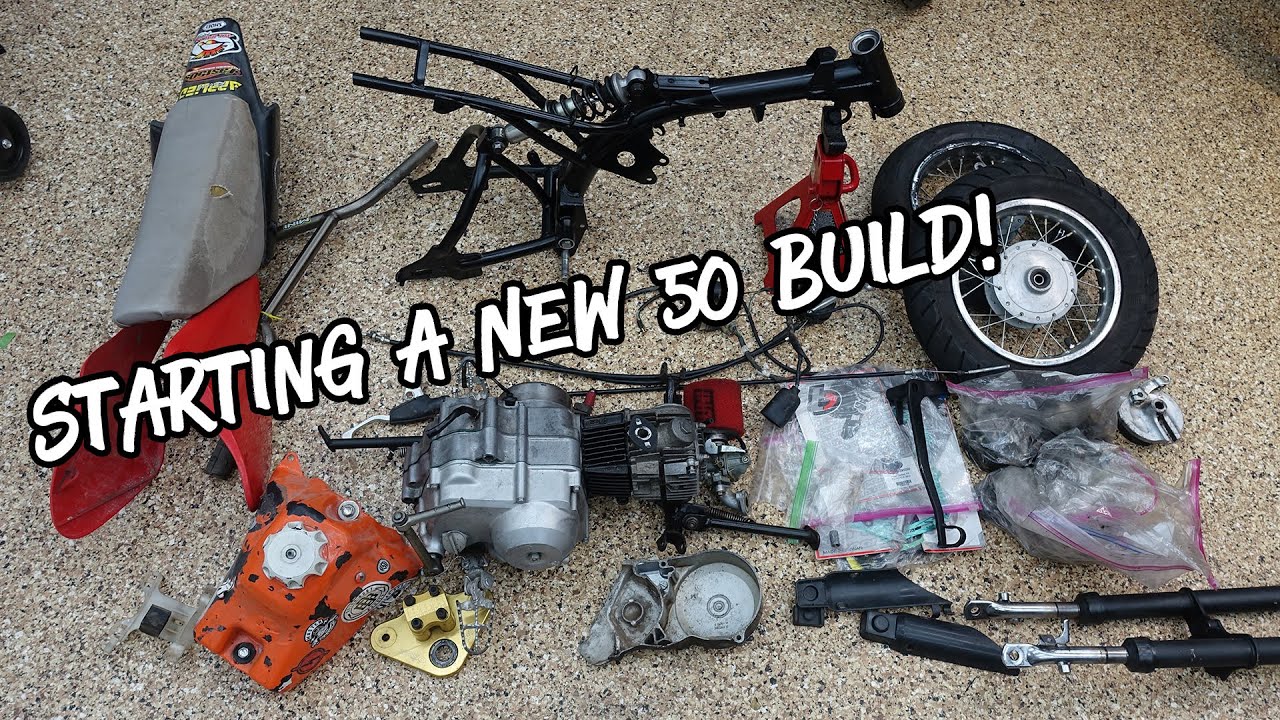 Building My Daughter A CRF50 | Part 1: Clean Slate Frame