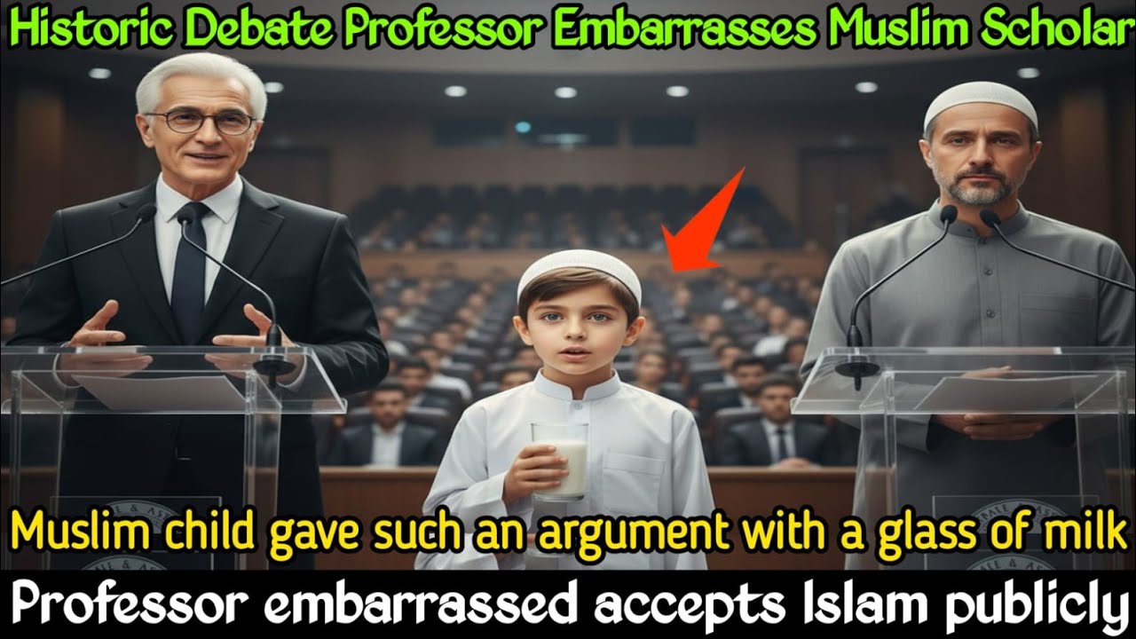 A Simple Question by a Muslim Child That Shook a Famous Atheist