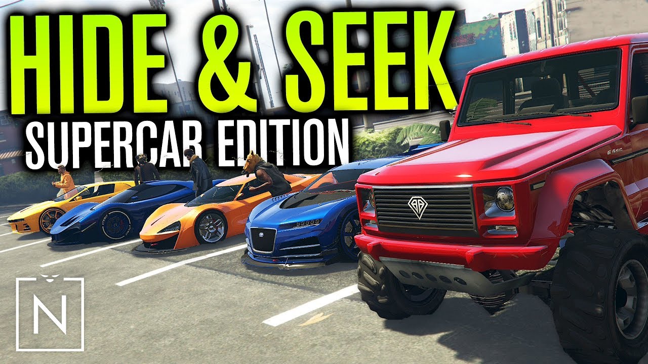HIDE AND SEEK SUPERCAR EDITION!!! | GTA 5 (Online)