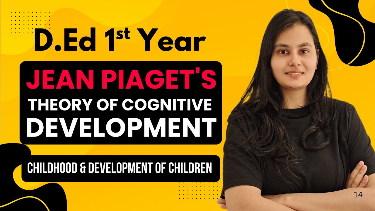 Jean Piaget's theory of Cognitive Development | Part 1 | Childhood and Development of Children