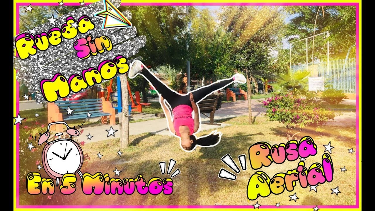 🤸‍♀️ ¡¡Cómo hacer RUEDA SIN MANOS !!RUSA/AERIAL🤸‍♀️ TUTORIAL DE GIMNASIA EN 5 MINUTOS