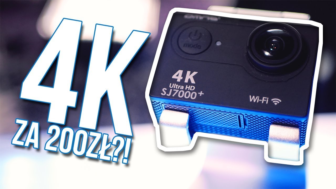 Czy WARTO kupić tanią KAMERKĘ SPORTOWĄ 4K ? 📷