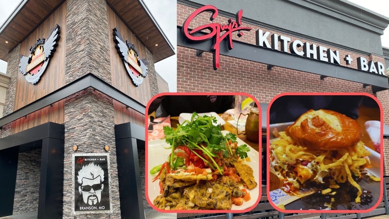 Guy Fieri's Kitchen & Bar | Обзор ресторана в Брэнсоне, штат Миссури