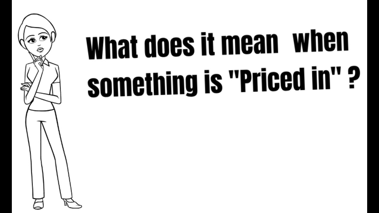 What does it mean when something is 
