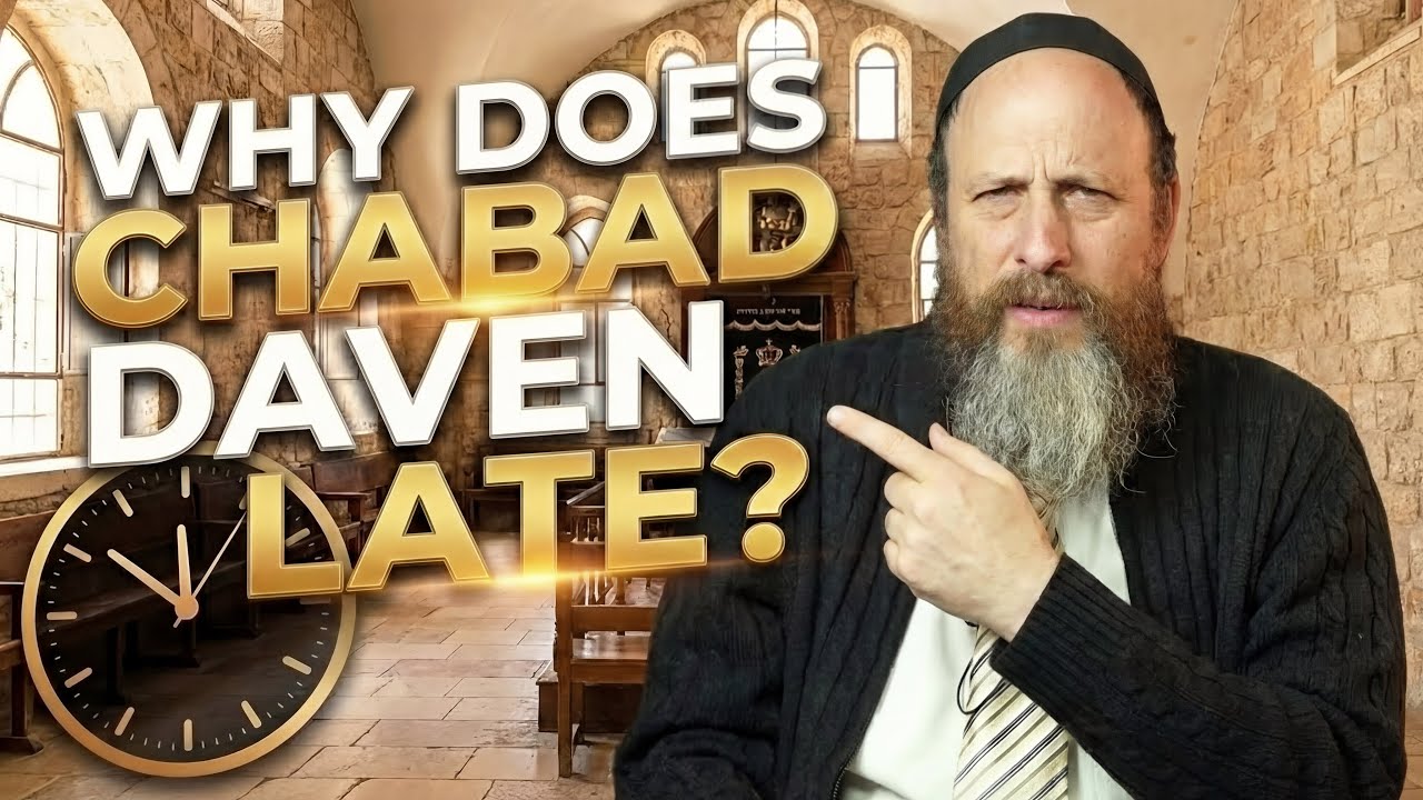 Why is Chabad not strict with the times for Davening?
