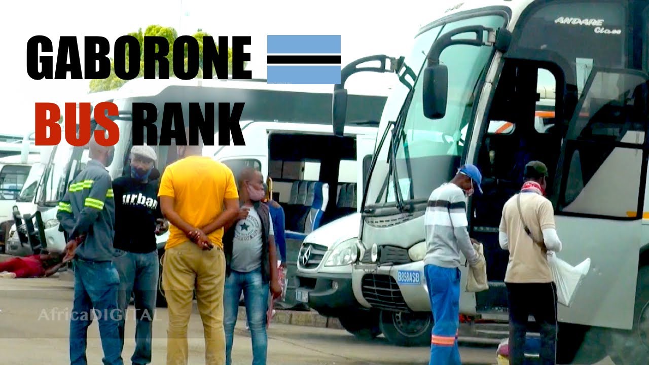 MAIN BUS RANK, GABORONE.