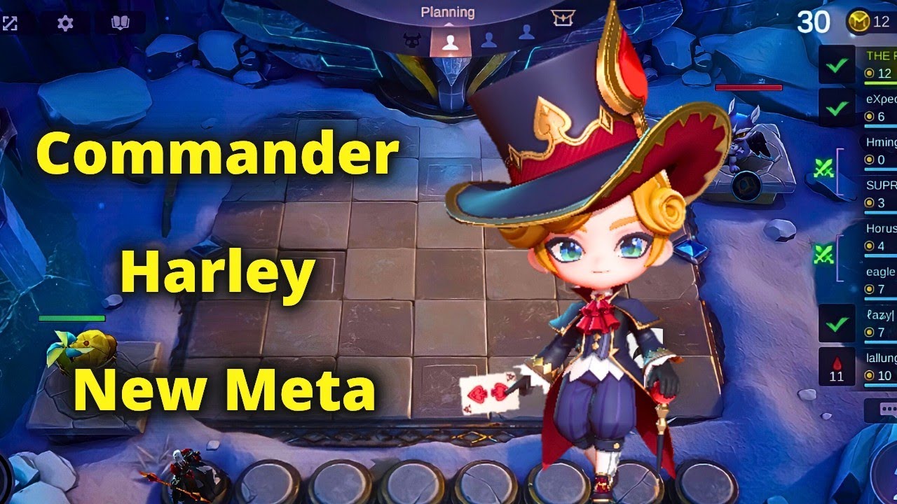 New Over Powered Harley Commander Back In Meta | MLBB MAGIC CHESS BEST SYNERGY COMBO TERKUAT 2025