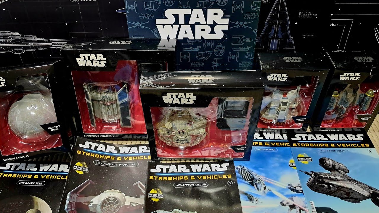 DeAgostini Star Wars Large Size Spaceships & Vehicles Collection Issue 1-5 2025
