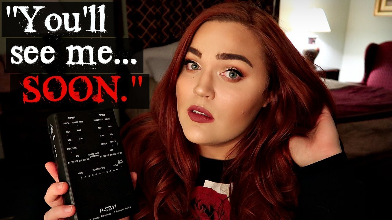 I Used a Spirit Box Radio in a Haunted Hotel and THIS Happened... *SCARY* 1790 Hotel