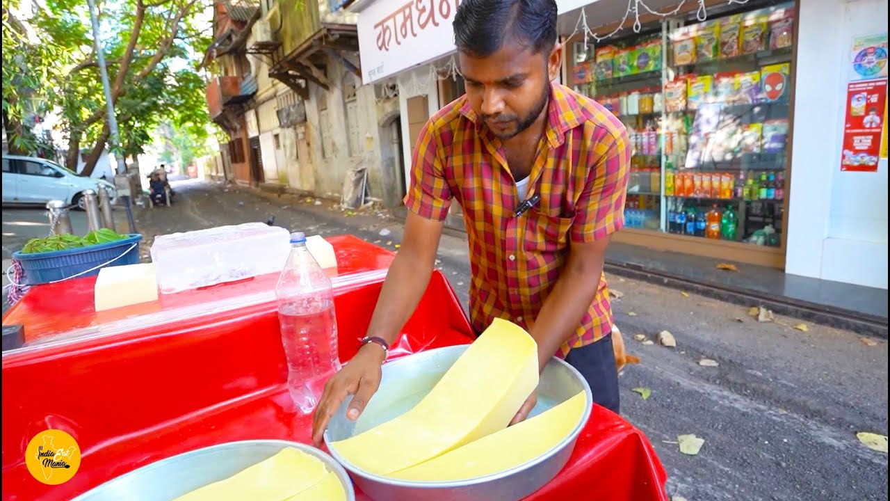 Most Famous Natural Fresh Malai Making In Mumbai Rs. 30/- Only l Mumbai Street Food