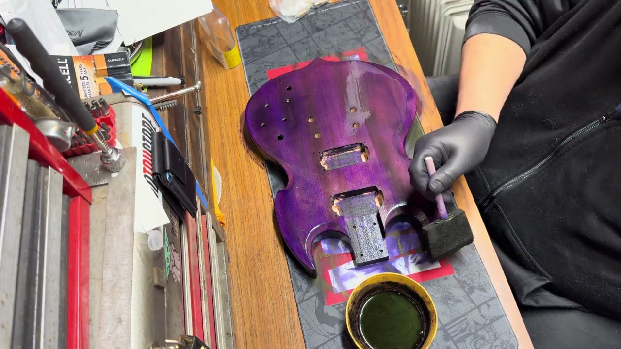My first guitar build. Part 1. 
