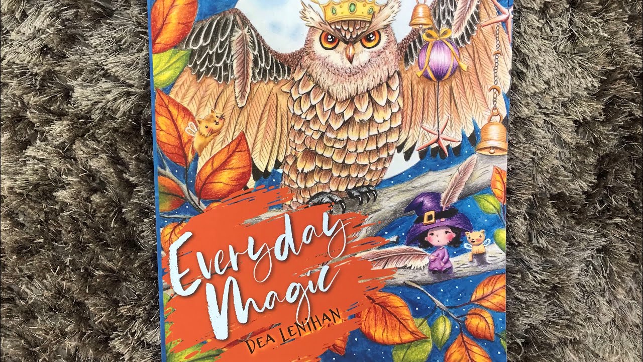 Flip of Everyday Magic by Dea Lenihan| Adult Colouring