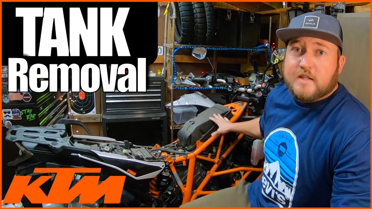 How to Remove KTM 1190 1290 Adventure Fuel Tank