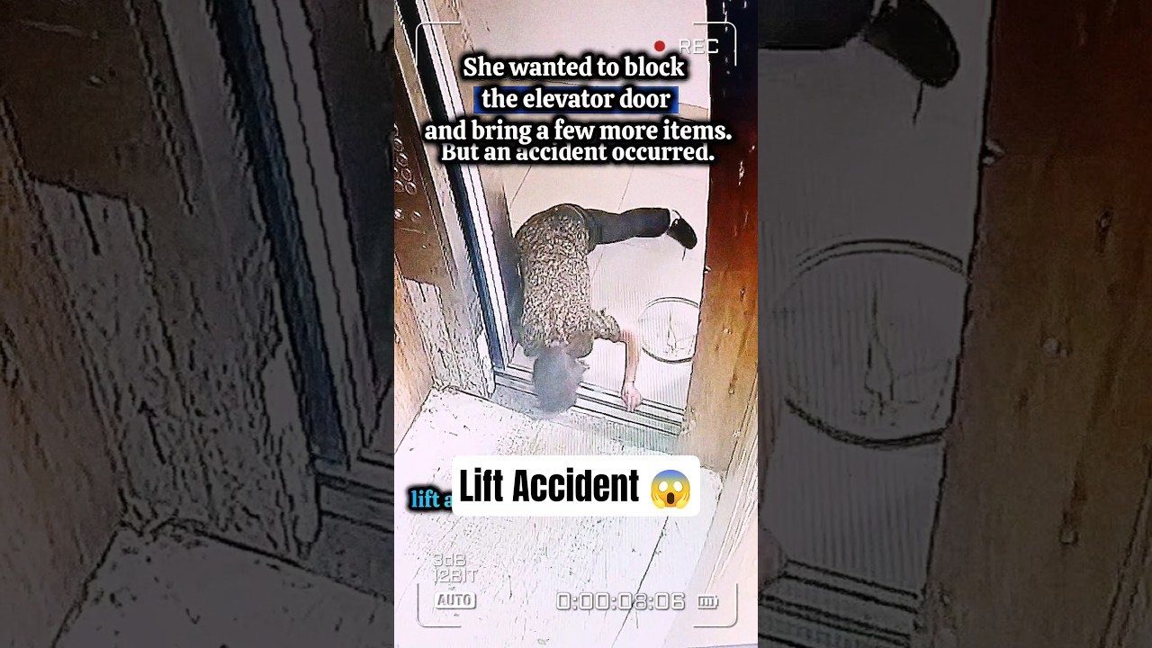 Lift Accident 😱 #lift #accidente #viralshorts #shortvideo #shorts