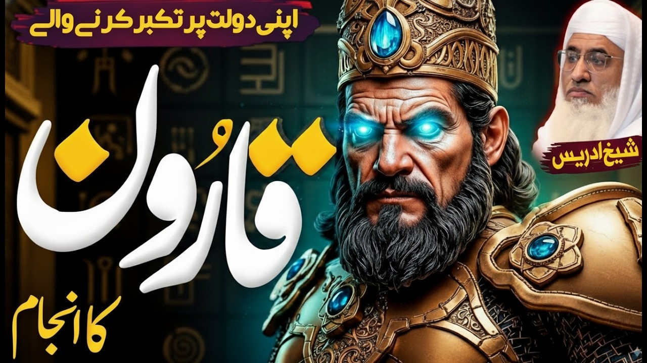 Qaroon ka anjam Aur uska khazana | story of qaroon | Molana sheikh idrees Sahib pashto bayan 2026