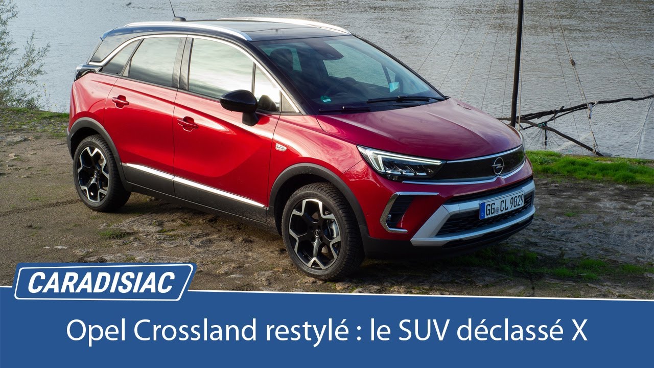 Opel Crossland restylé (2020): le SUV déclassé X
