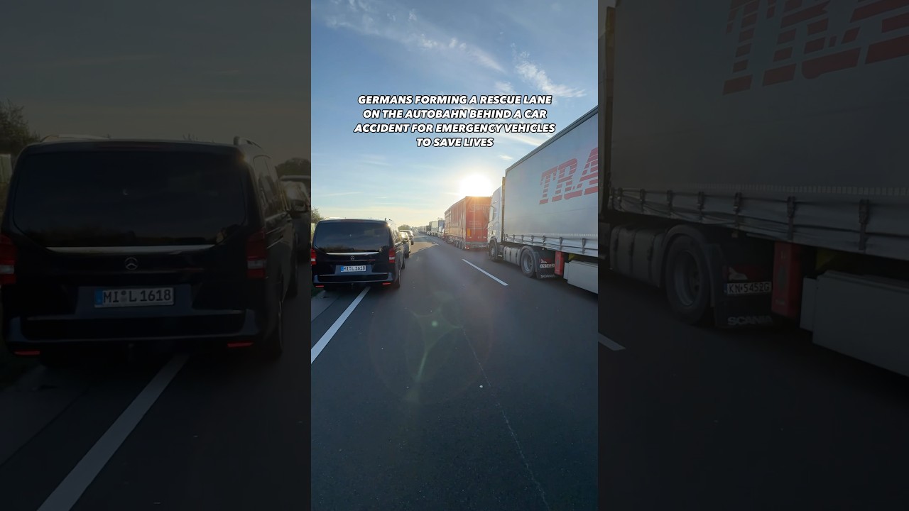 This ONLY happens on the GERMAN AUTOBAHN😳🙏🏻 