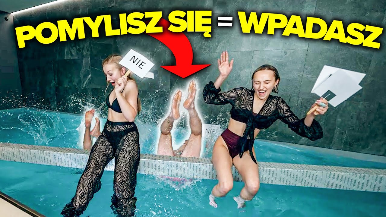 BŁĄD = WPADASZ DO BASENU!