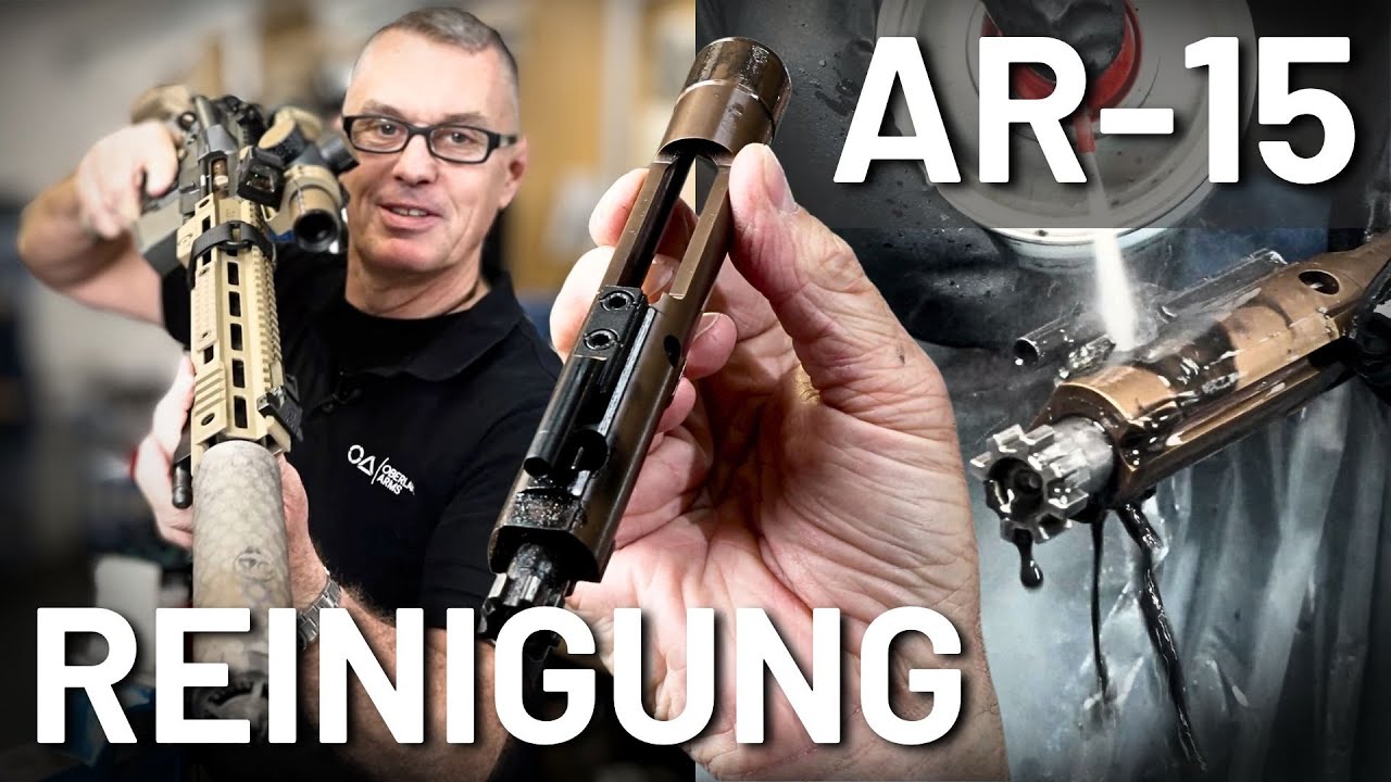 Waffenreinigung - AR-15 richtig reinigen