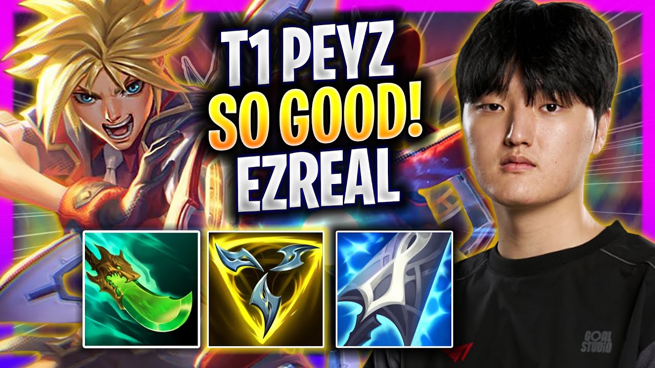 PEYZ IS SO GOOD WITH EZREAL! - T1 Peyz Plays Ezreal ADC vs Varus! | Season 2026
