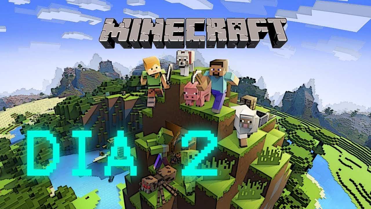 DIA 2 JUGANDO MINECRAFT CON JORGE MIGUEL