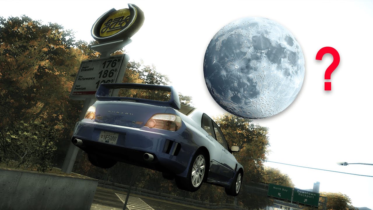 What if NFS Most Wanted was on Different Planets? (gravity comparison)