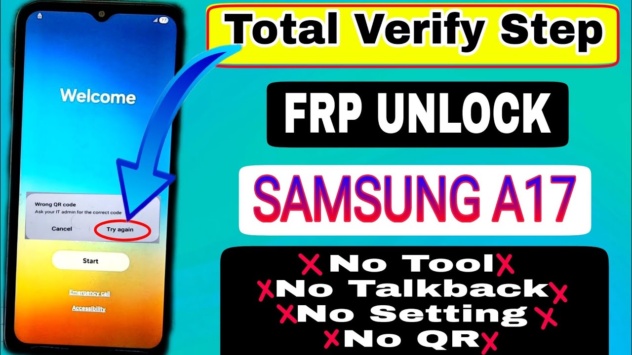 Samsung A17 FRP Bypass 2026 Android 15/16 Without PC || Samsung Frp Bypass 2026