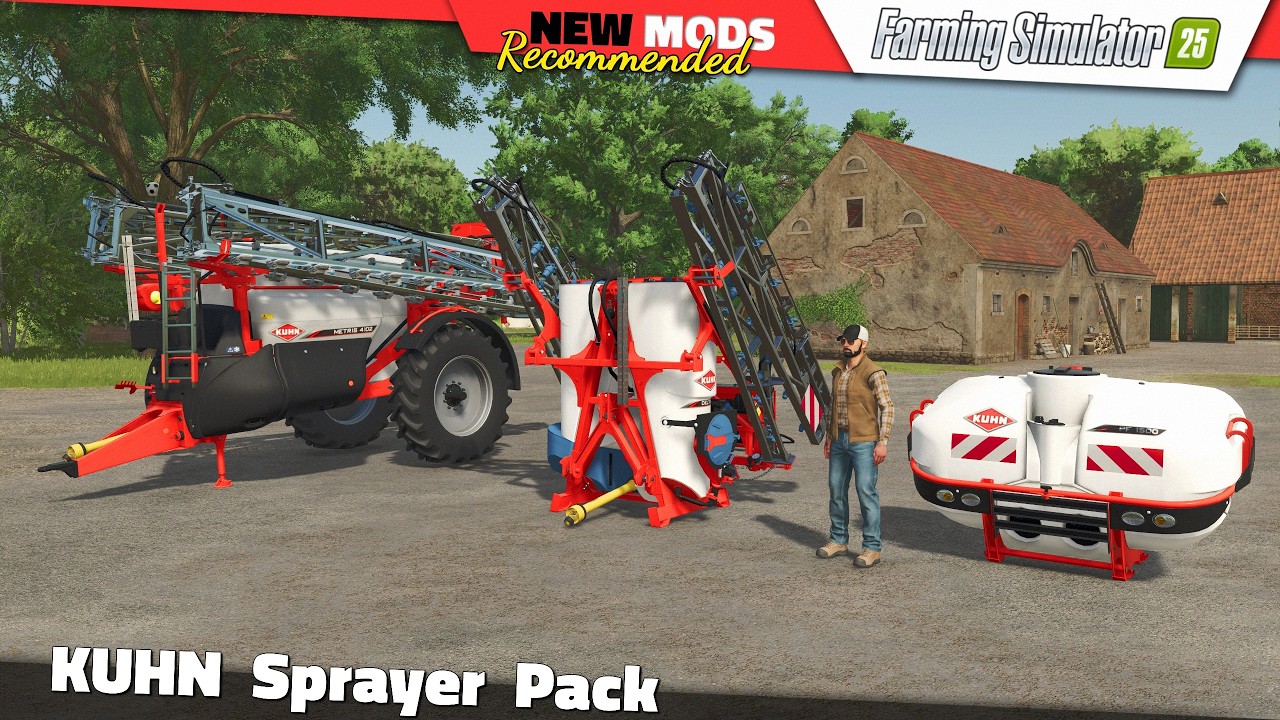 FS25 | KUHN Sprayer Pack - Farming Simulator 25 Mods Review QHD