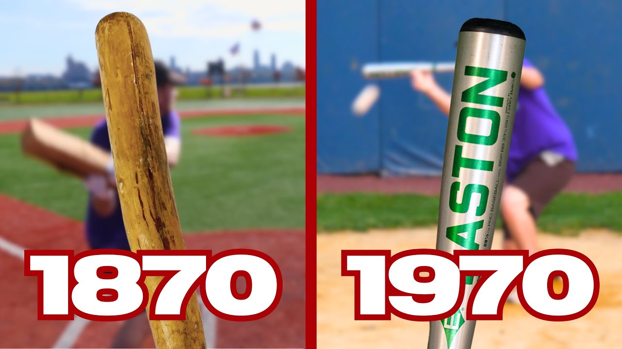 Hitting with a Bat From Every Decade