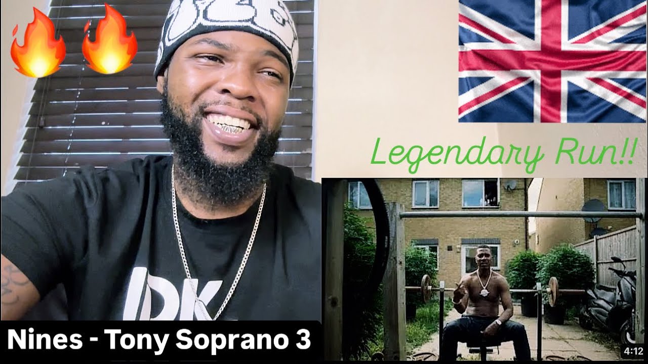 Nines - Tony Soprano 3 (Official Video) | American Reaction🔥🇺🇸