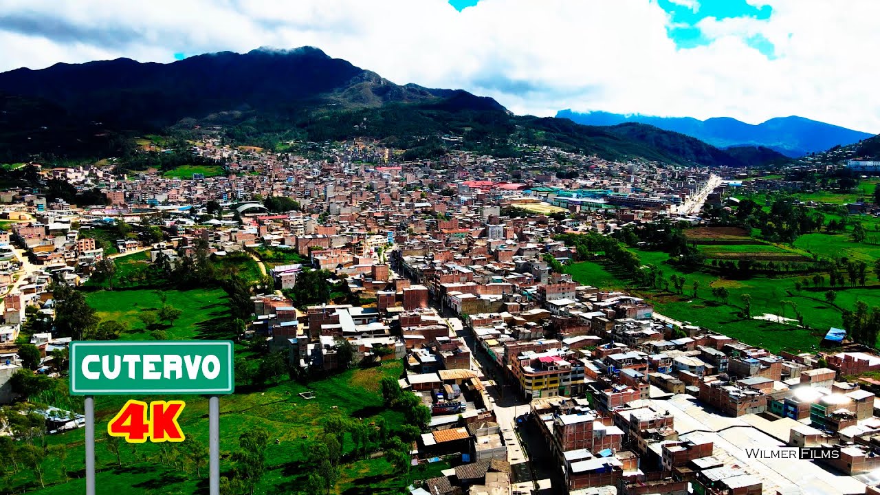 Ciudad de CUTERVO vistas con DRONE |Cajamarca| Per&uacute; 4K