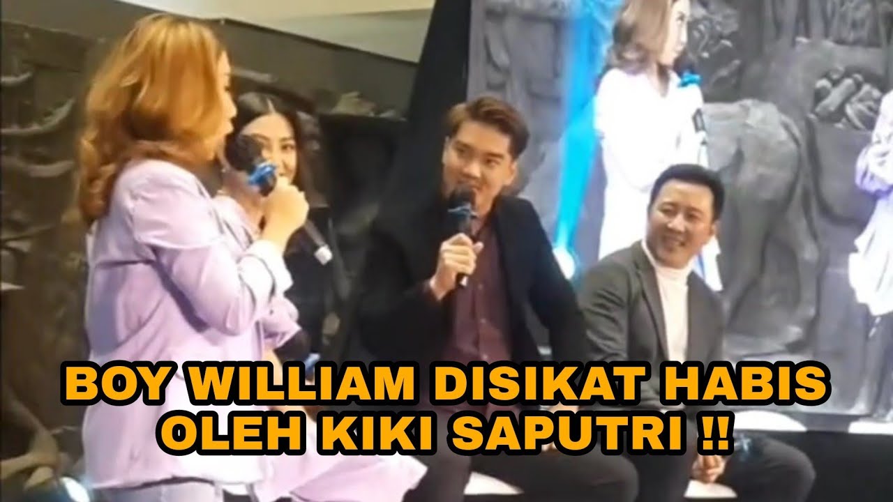 REAKSI BOY WILLIAM SAAT DIROASTING KIKI SAPUTRI SOAL AYU TING TING
