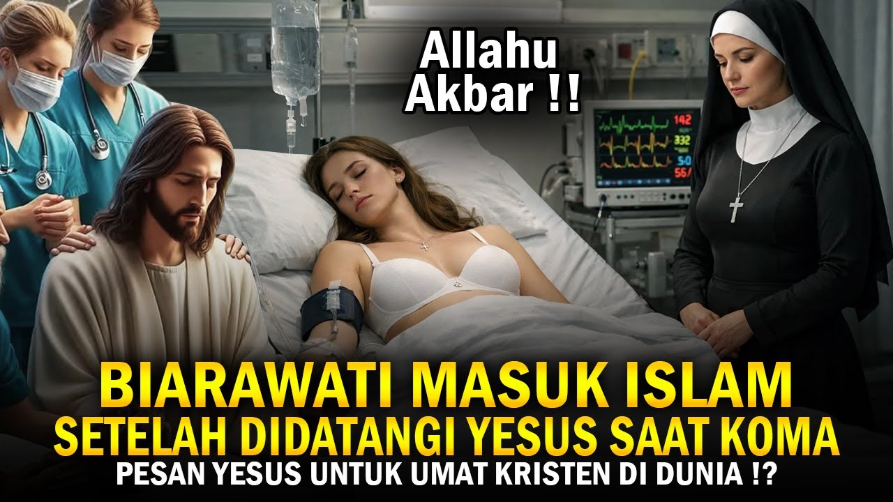 DILUAR NALAR ! BIARAWATI MASUK ISLAM SETELAH BERTEMU YESUS DAN JESUS ADALAH NABI BUKAN TUHAN