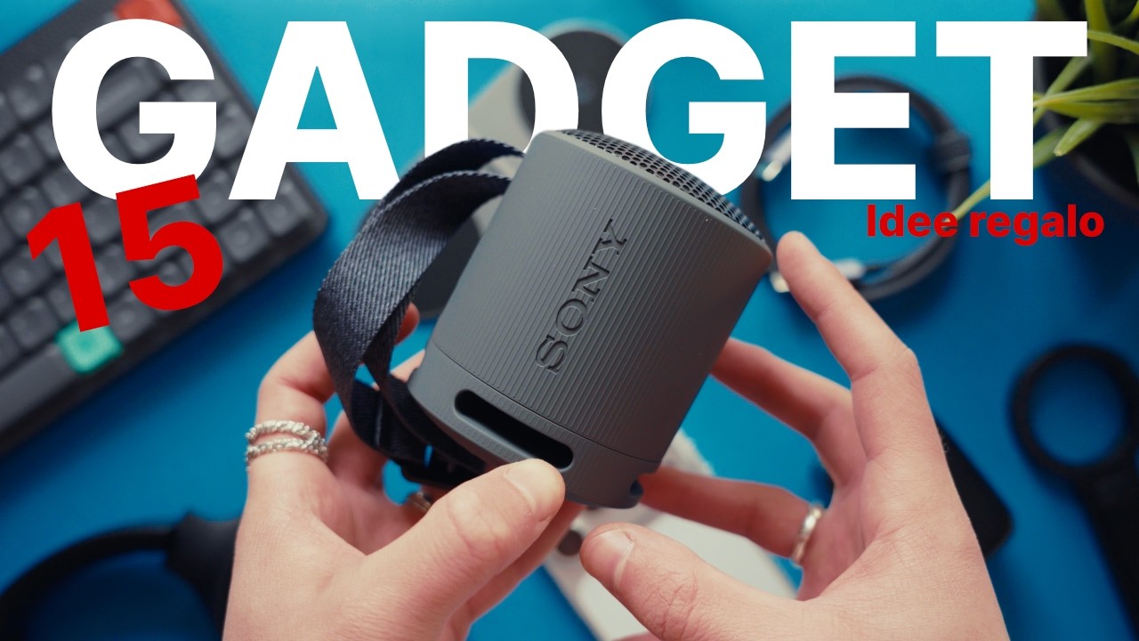 Questi 15 Gadget Tech li AMERAI per NATALE! Migliori Regali Tech a partire da 30 euro 🚀
