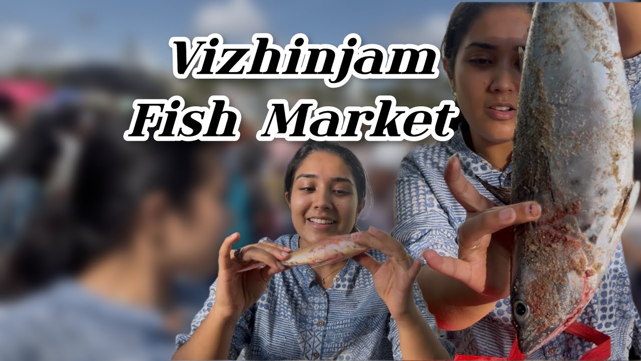 Vizhinjam fish market | International seaport | Trivandrum | Harbour | Your’s only Sreenithi