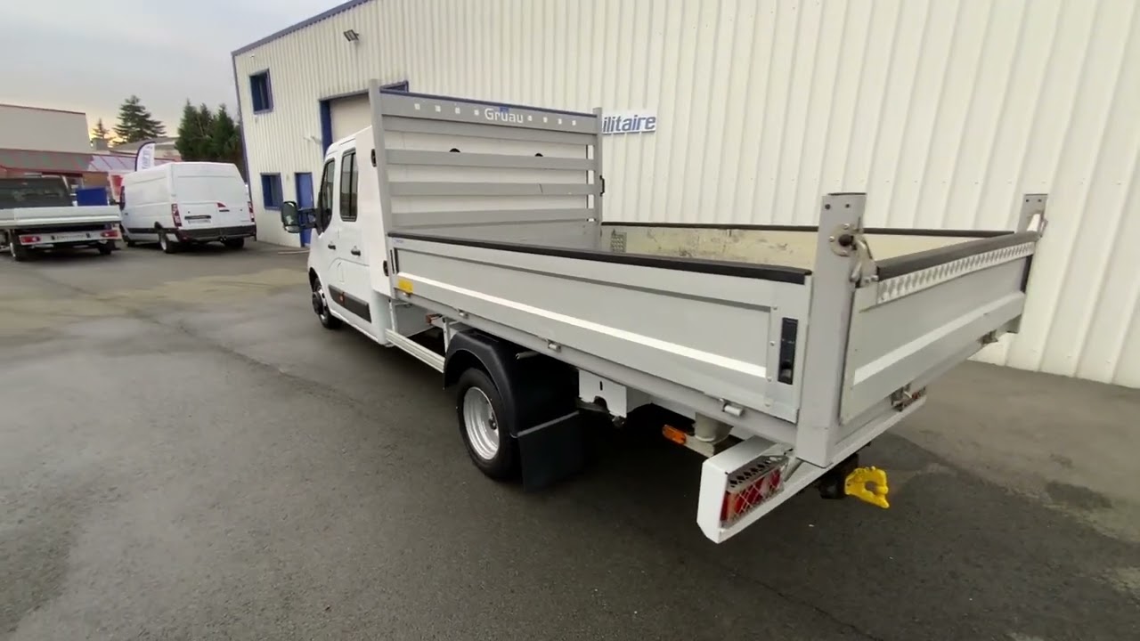 Renault Master Benne Double Cabine Roues Jumelées