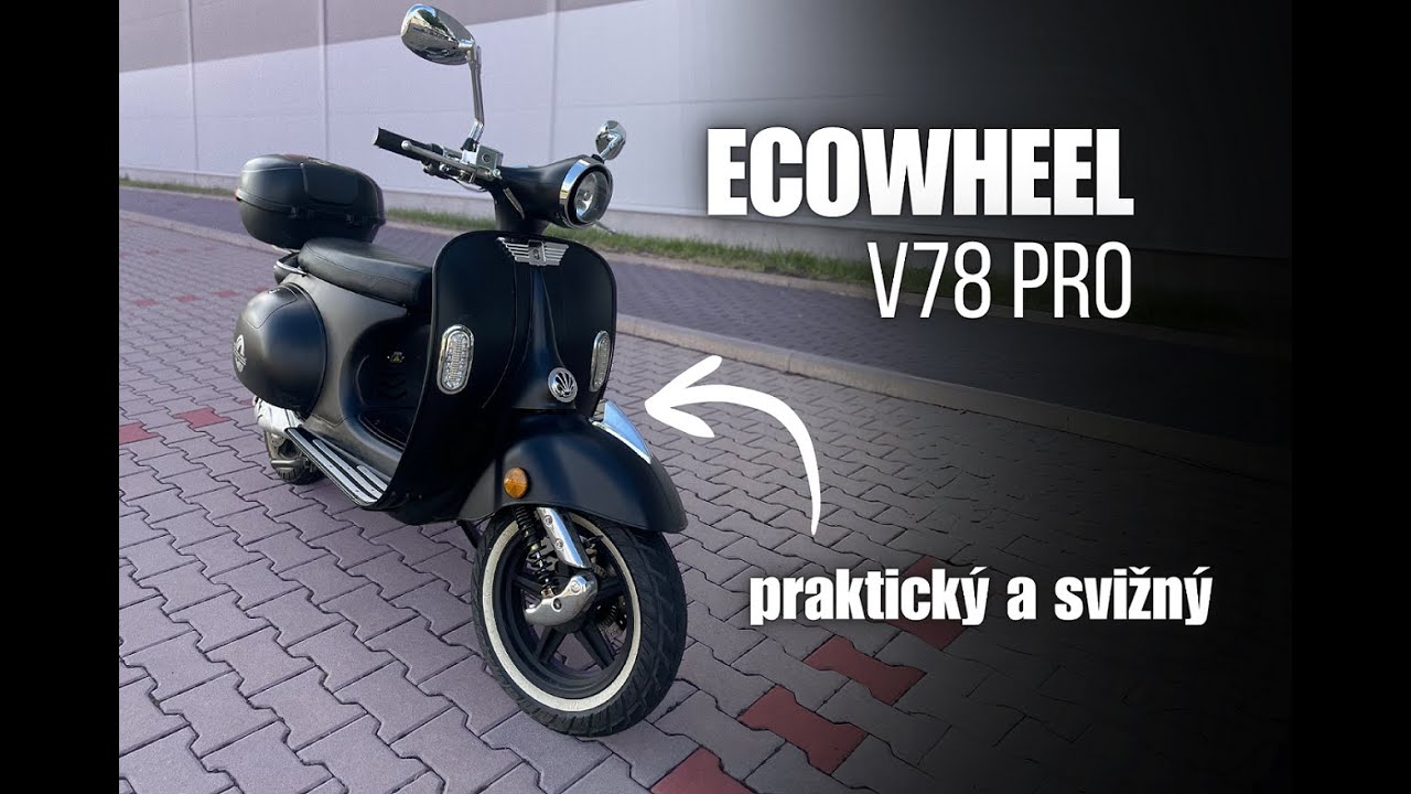Ide&aacute;ln&iacute; sk&uacute;tr do města, do pr&aacute;ce? EcoWheel V78 5000W s rychlost&iacute; 100km/h