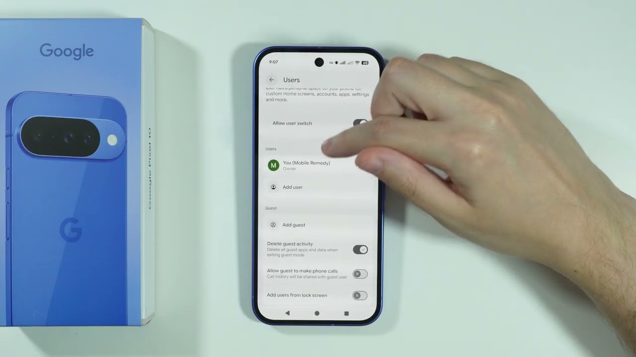 Google Pixel 10: How to Enable Multiple Users (Add Users)