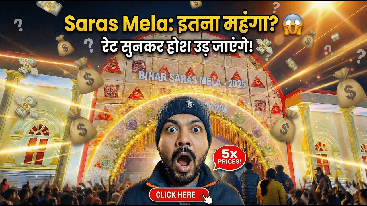 Saras Mela 2026: पटना का सबसे महंगा मेला? 🚫 जाने से पहले सच जान लो!