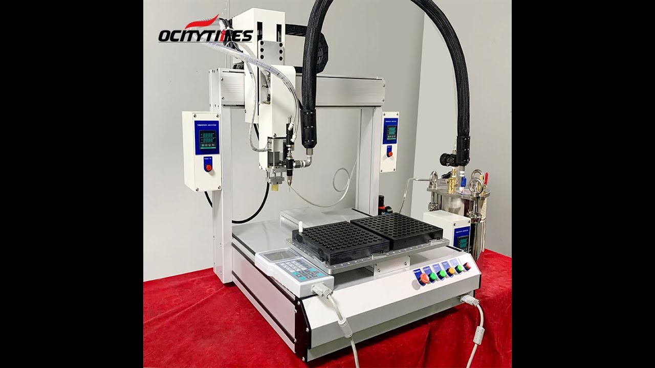 Ocitytimes 510 oil cartridges filling capping machine fill and press lock tip carts