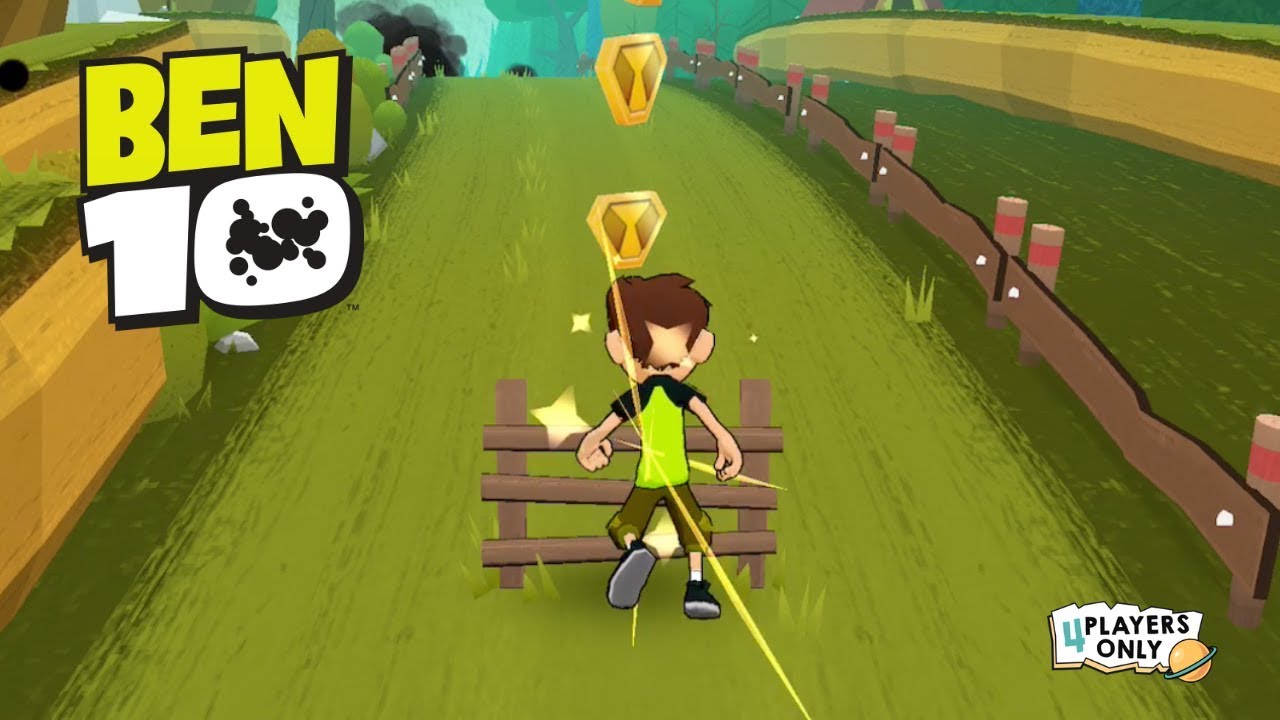 Ben 10: Up to Speed #2 | LEVELS 4 - 10! Use Ben 10's Alien Powers to Run & Jump! By Cartoon Network
