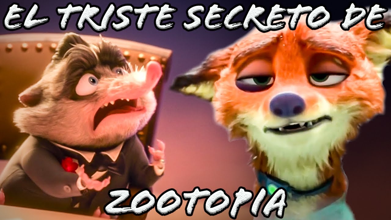 | El Triste Secreto de Zootopia | La Teoría Definitiva |