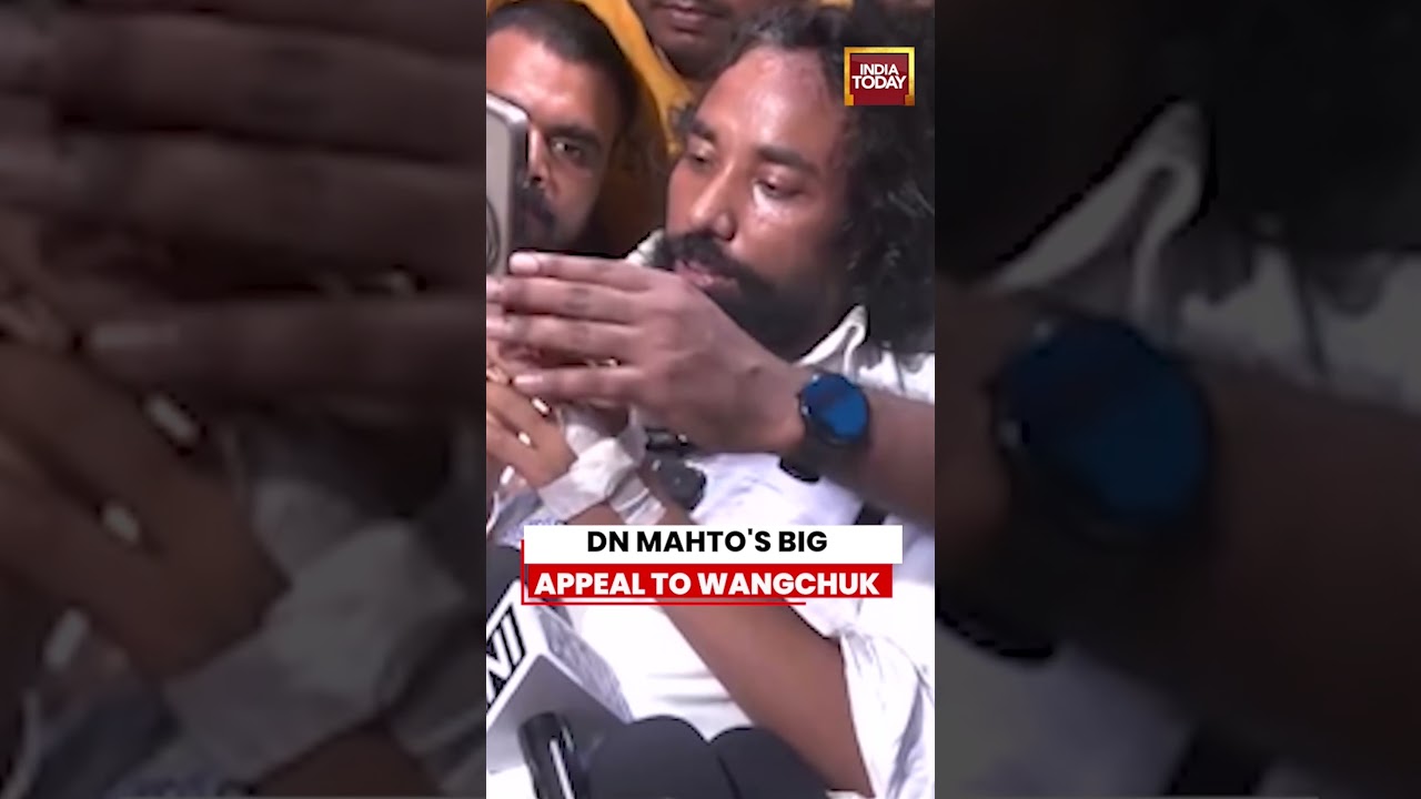 DN Mahto Seeks Sonam's Full Support Over Paper Leak Protest | CJP Protest #jharkhand #wangchuk
