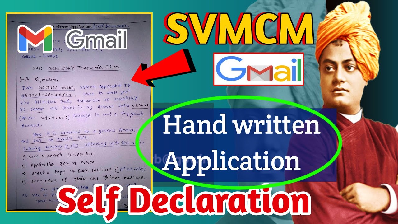 📍Handwritten Application | Self-Declaration | SVMCM Transaction Failed Update [June 18]