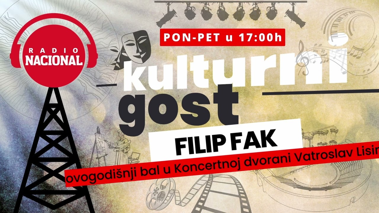 KULTURNI GOST - FILIP FAK o tradicionalnom novogodi&scaron;njem balu u KD Vatroslava Lisinskog