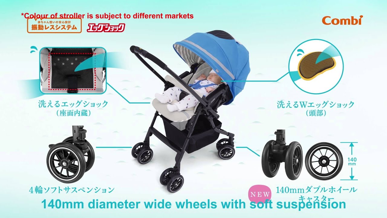Combi | Stroller | Mechacal Handy Auto4cas (Handy 4X) (English subtitles)