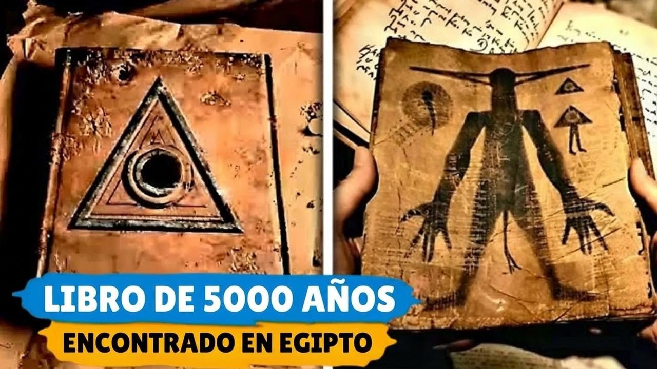 ¡Descubren un libro de 5,000 años en Egipto con un mensaje aterrador para la humanidad!