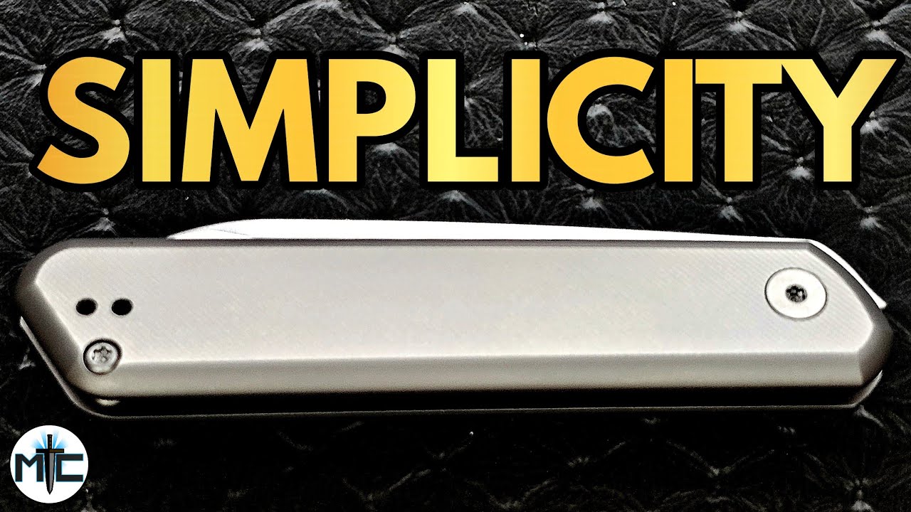 Is Simplicity REALLY Better When It Comes To Folding Knives? | Artisan Cutlery Io | Review